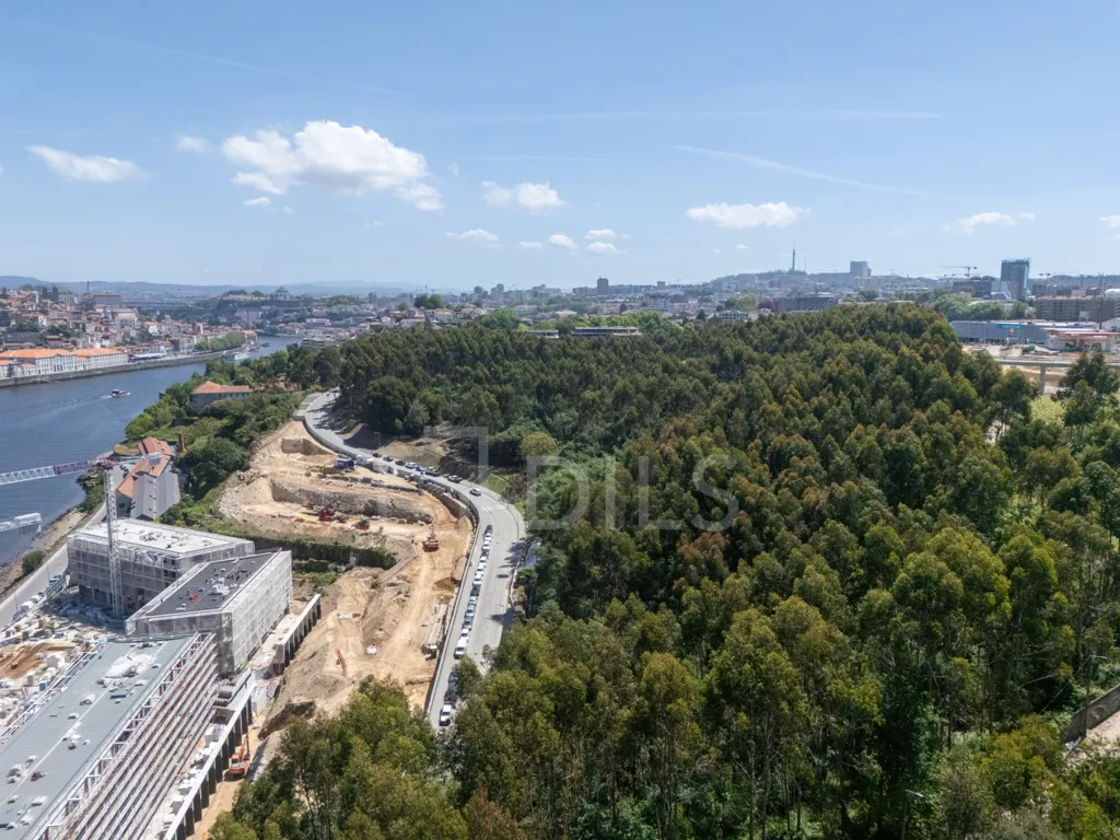 Õhuvaade - T2 Apartment with River View in Vila Nova de Gaia