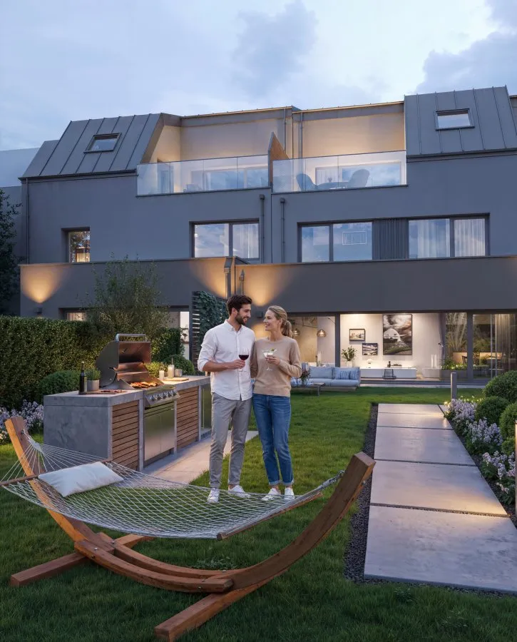 Terrace - Duplex Apartments with South Orientation in Holzem
