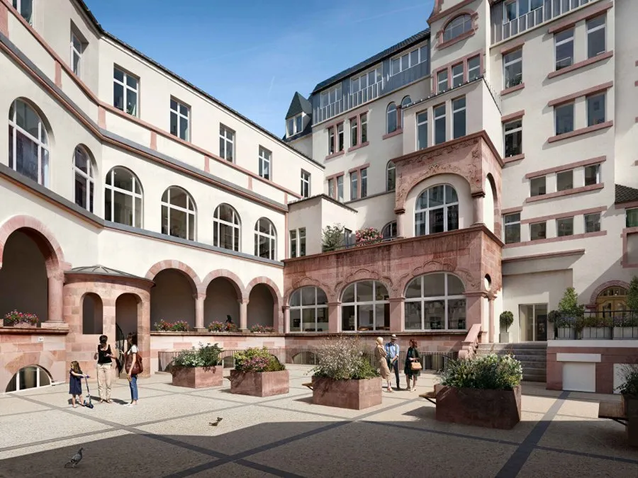 Jardin - Appartement de Caractère au Quartier Impérial à Metz