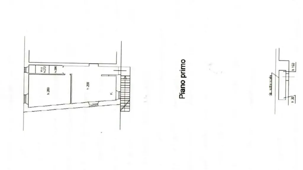 Planimetria - Bilocale with Sea View in Portoferraio