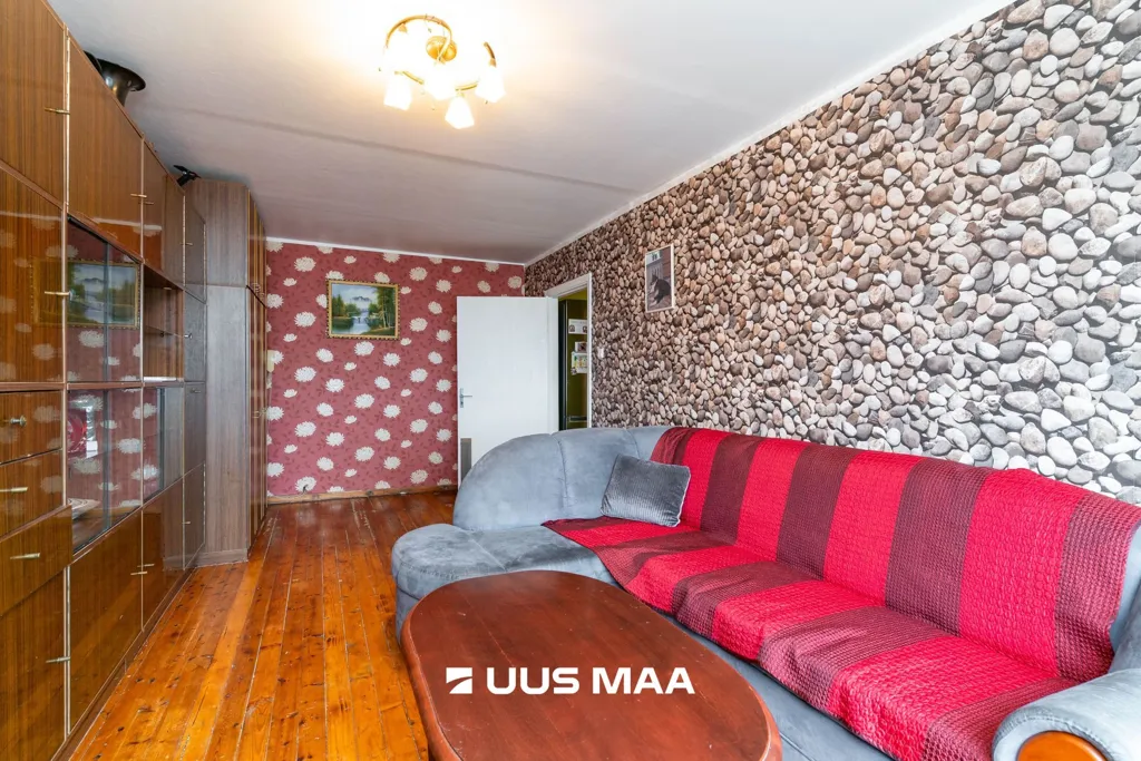 Séjour - Two-Bedroom Penthouse with Balcony in Viljandi