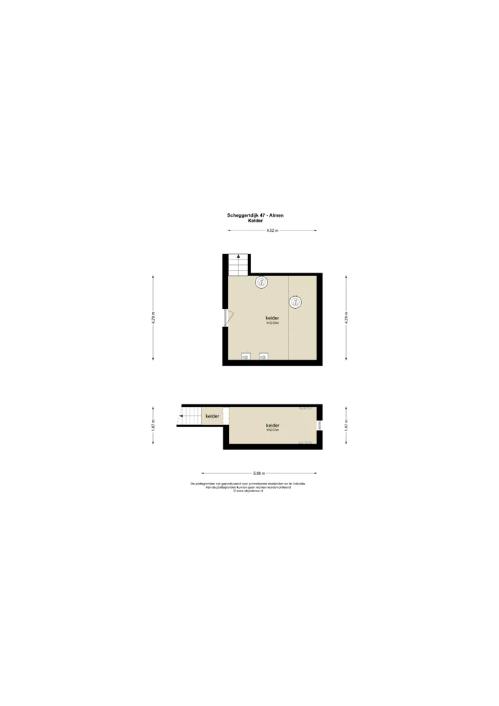 Plan - Historic Villa with Garden in Almen