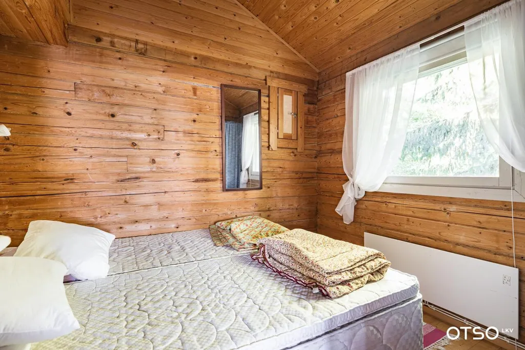 Bedrooms - Winter Cottage with Sauna on Hästikari Island