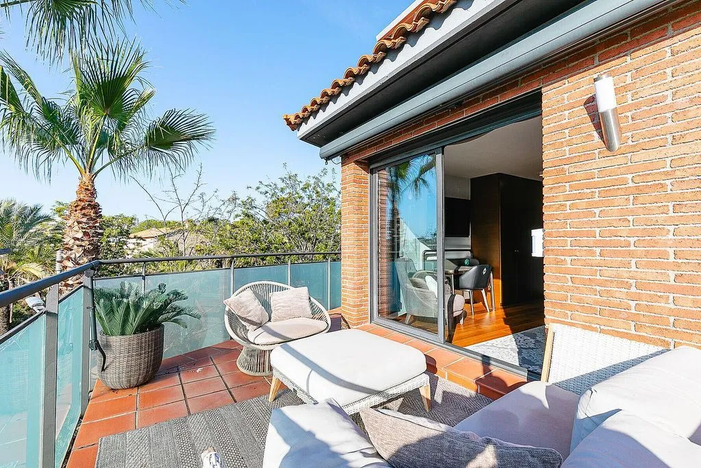 Balcon - Luxury Semidetached House with Sea View in Sitges
