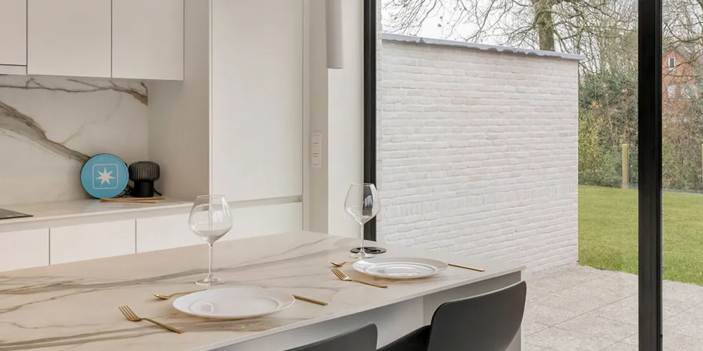 Cuisine - Villa A+ Moderne avec Terrasse à Balen