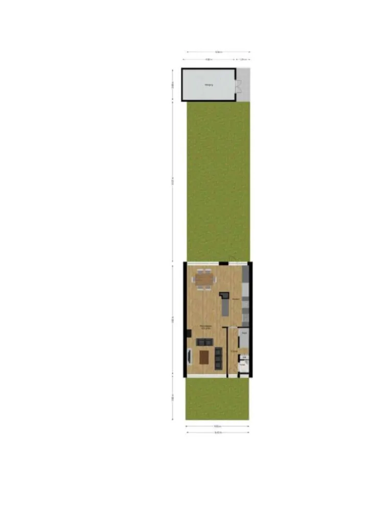 Floor Plan - House with Garden in Veghel