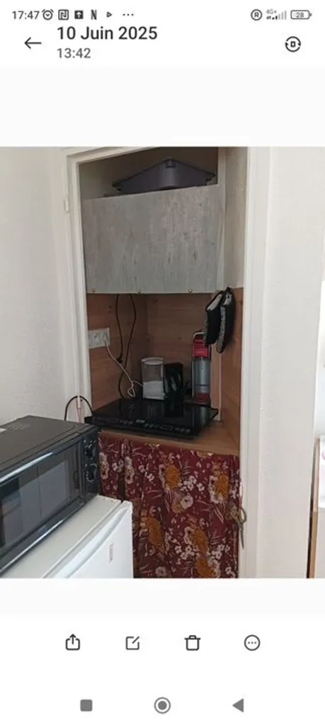 Köök - Student Studio with Kitchen in Hyères