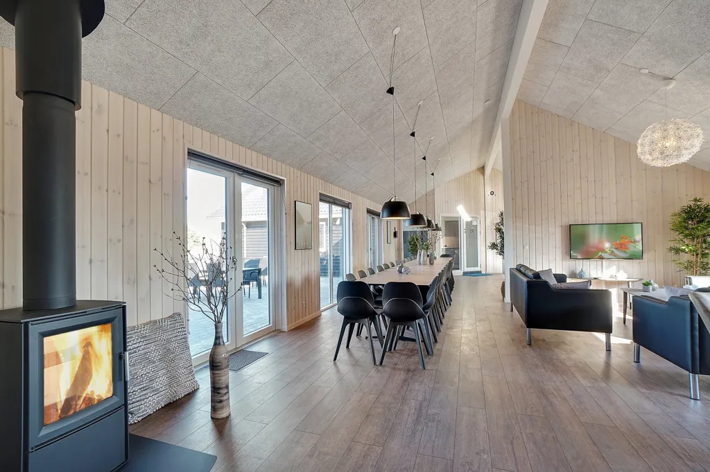 Soggiorno - Vacation Home with Pool near Grenå Strand
