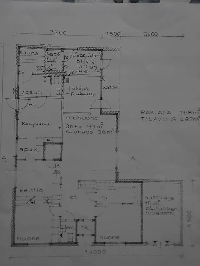 Plaan - Detached House with Sauna in Central Location