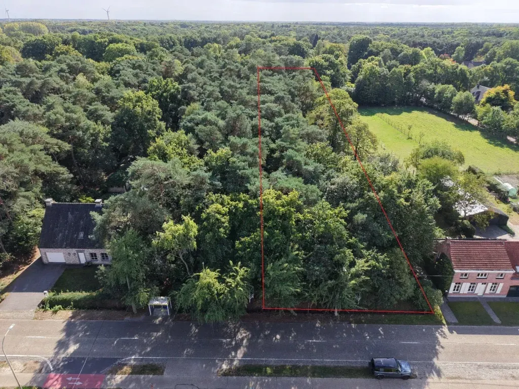 Õhuvaade - Plot with South-Facing Garden in Zoersel