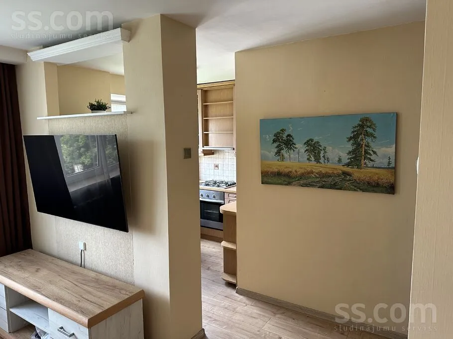 Séjour - Bright 2-Bedroom Apartment in Šampēteris