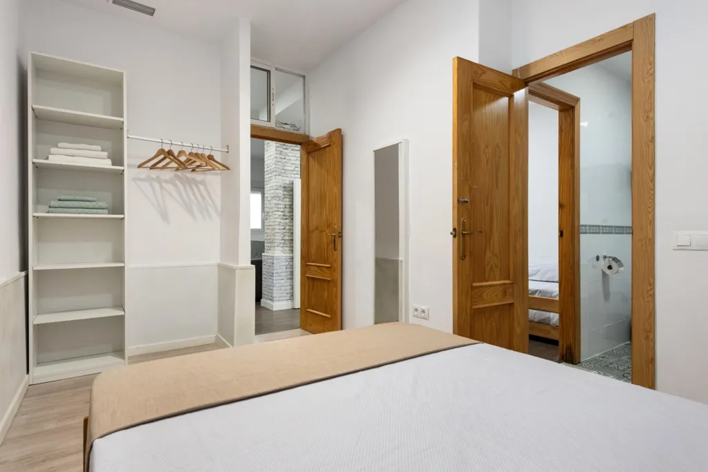 Bedrooms - 2-room house in Málaga Capital