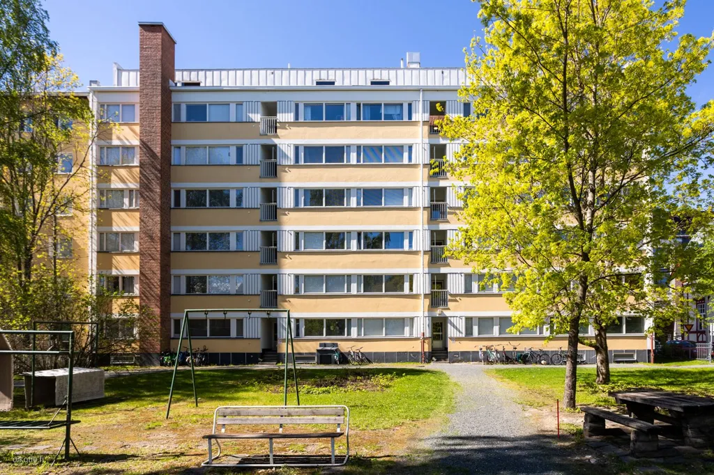 Garden - 1-Bedroom Flat with Central Location in Kuopio