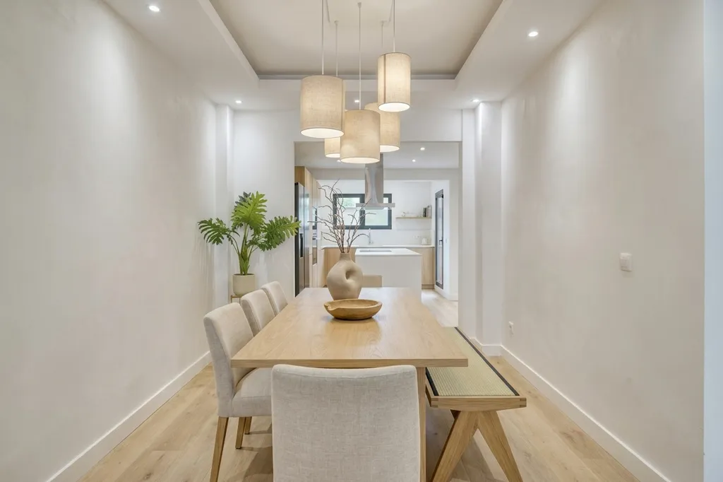 Salle à manger - Appartement avec Jardin au Rez-de-Chaussée à Gooreind