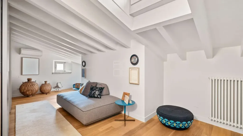 Living Room - Historic Palazzo Apartment in Lonato