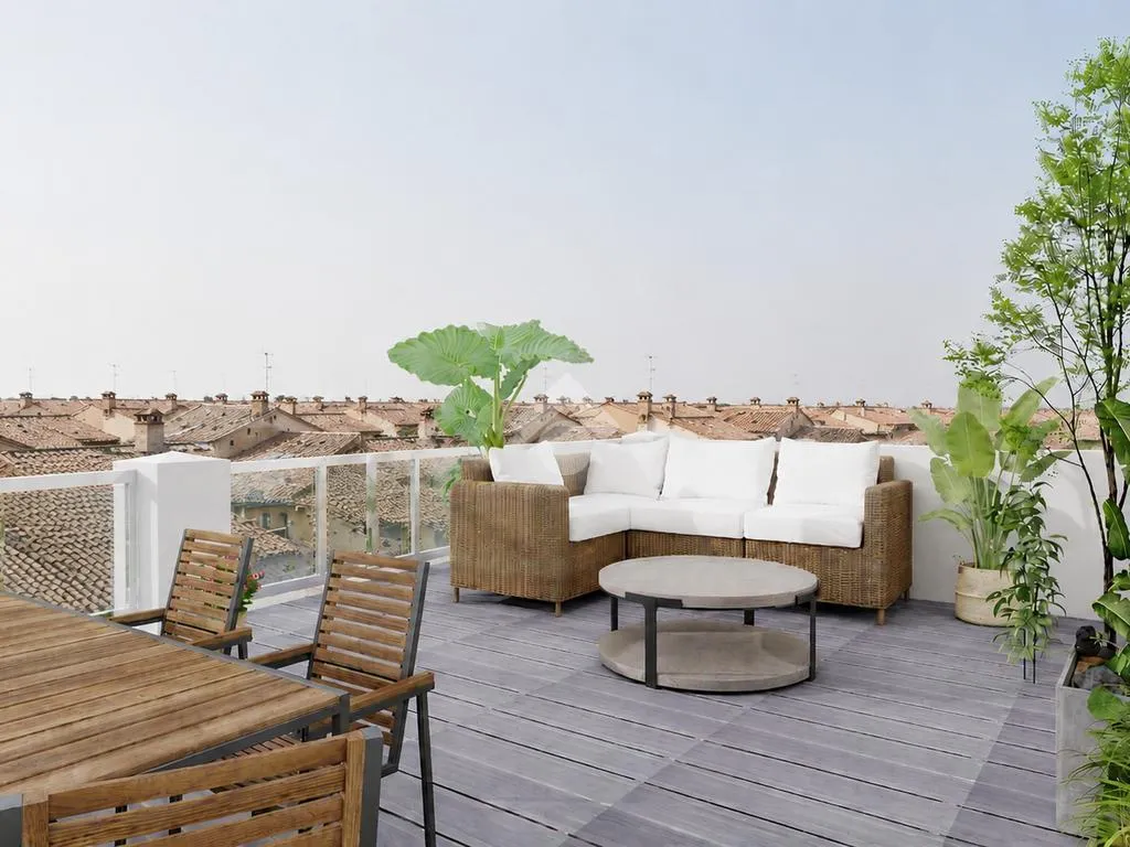 Terrasse - Modern Trilocale with Terrace in Castelfidardo