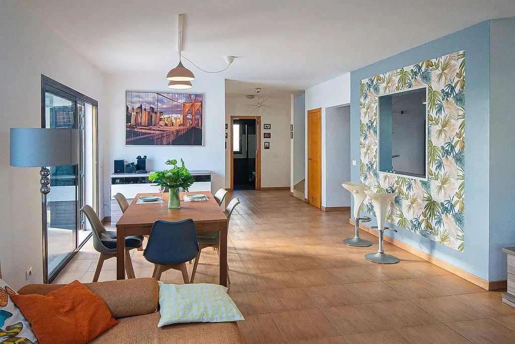 Salle à manger - Chalet with Pool and Terrace in Yaiza