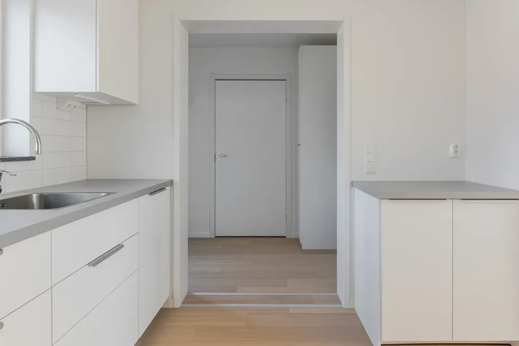 Köök - Apartment with Balcony on Telestadshöjden
