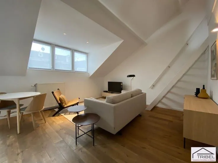 Séjour - Appartement Central à Bruxelles