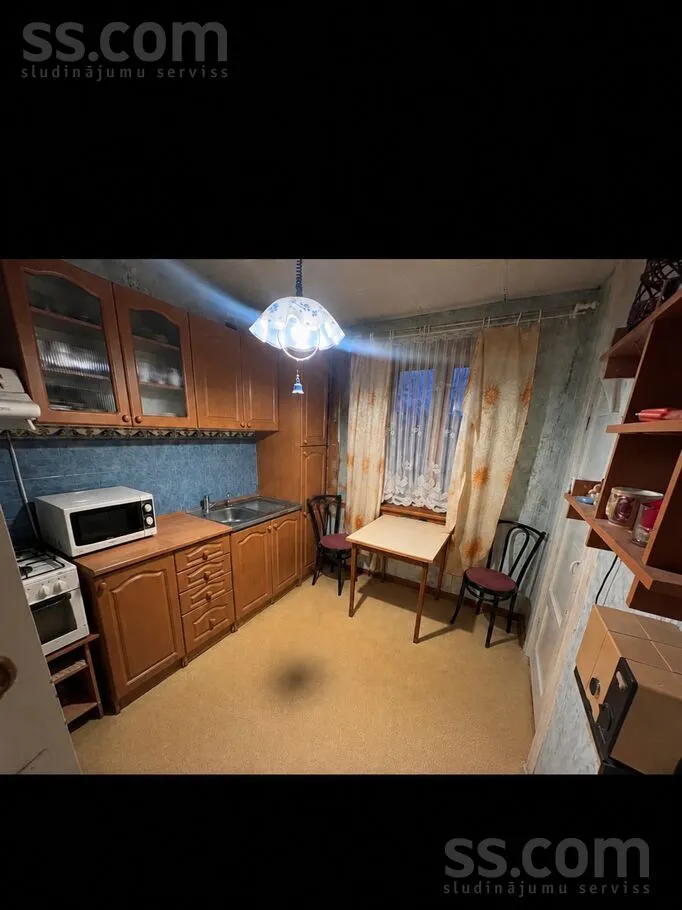 Köök - Two-Bedroom Flat with Balcony in Tilža