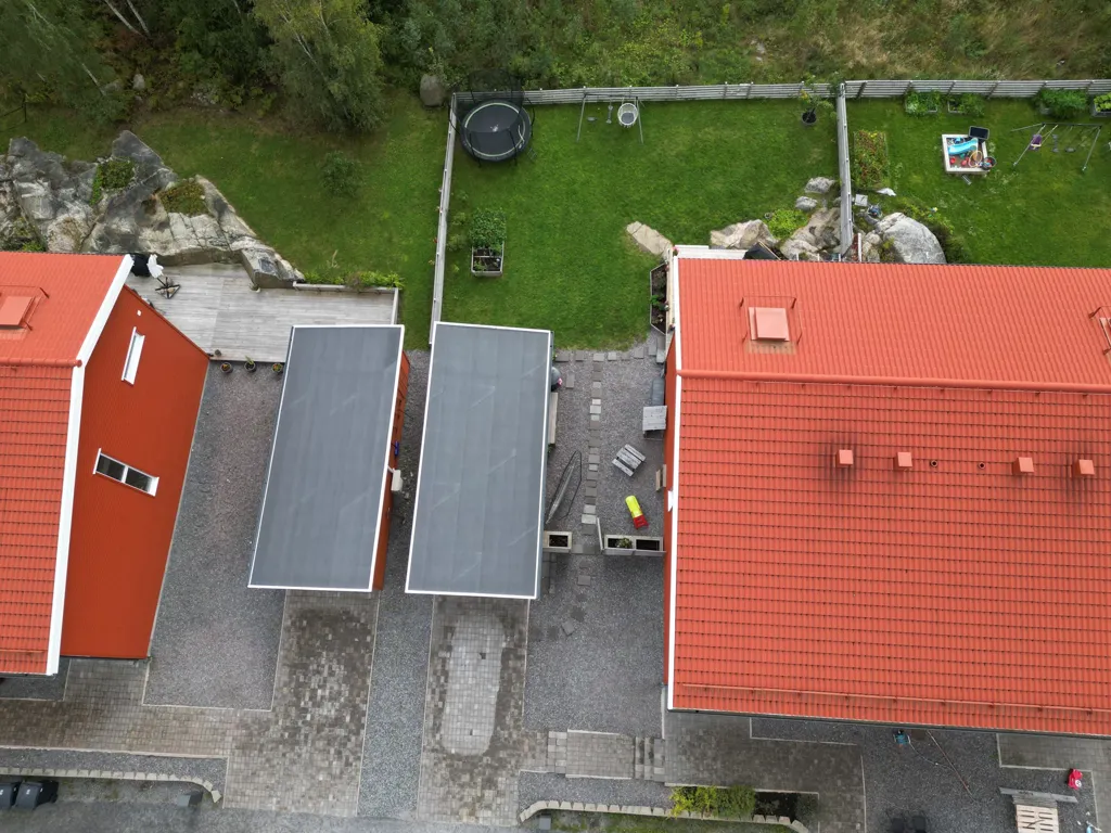Õhuvaade - Duplex with Balcony in Viby Äng, Bålsta
