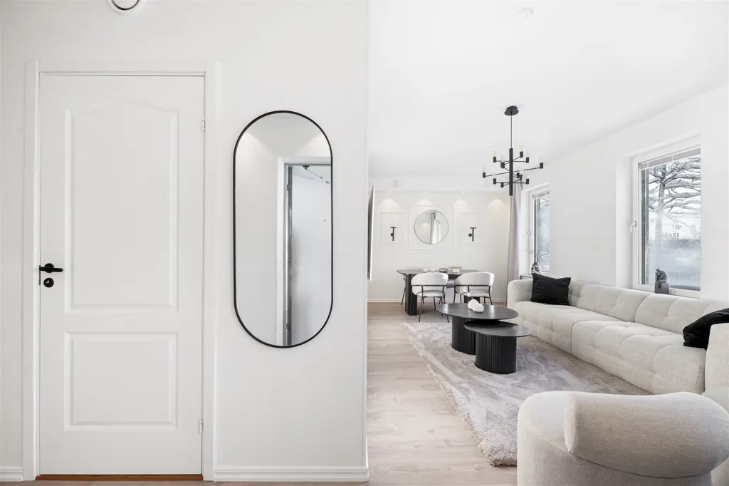Soggiorno - Apartment with Balcony in Uppsala