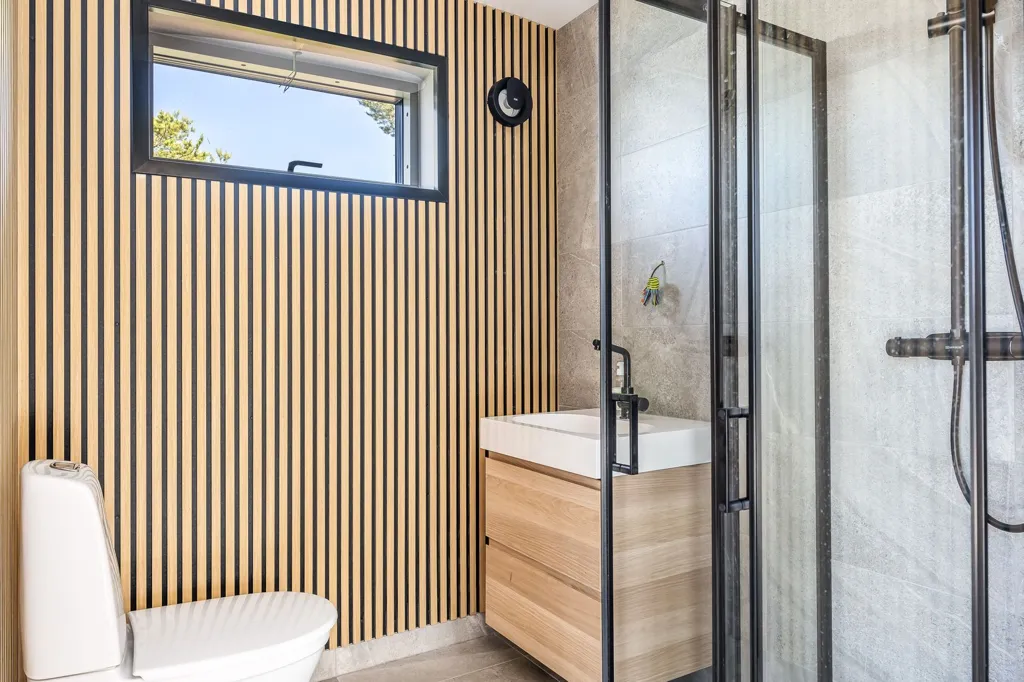 Bathrooms - Modern Seafront Villa in Söderköping