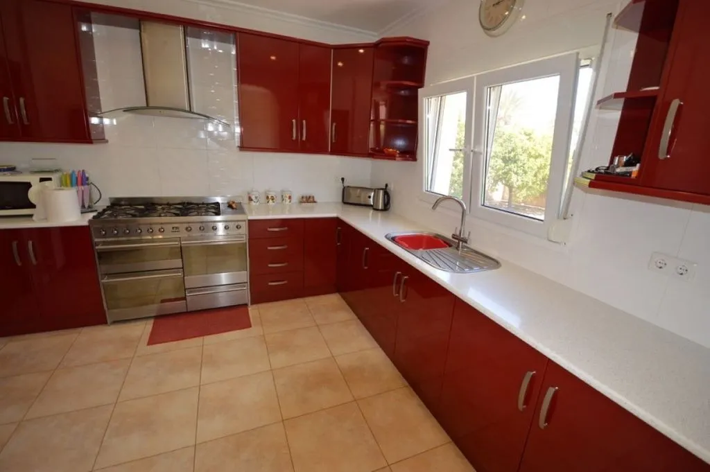 Köök - Luxury Villa with Pool in Cabo Roig, Valencia
