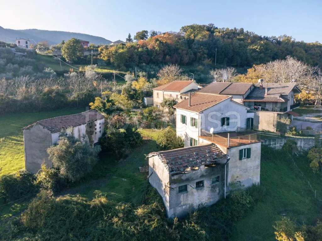 Vue aérienne - Rustic Villa to Renovate with Panoramic Terrace in Configni