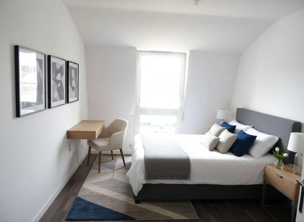 Chambres - Appartement avec terrasse au dernier étage à Pau