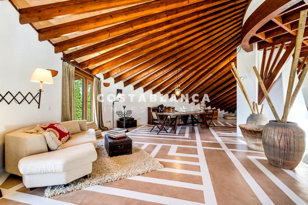 Séjour - First Line Villa with Sea Views in Altea Hills