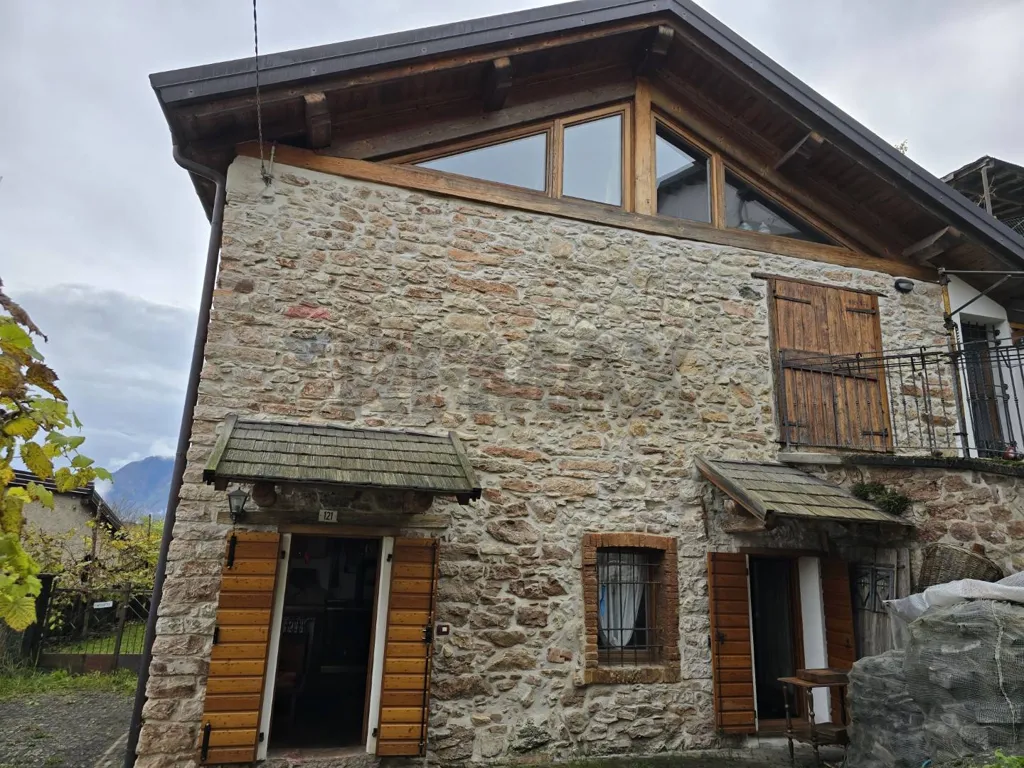 Exterior - Rustic Cottage with Terrace in Lamon