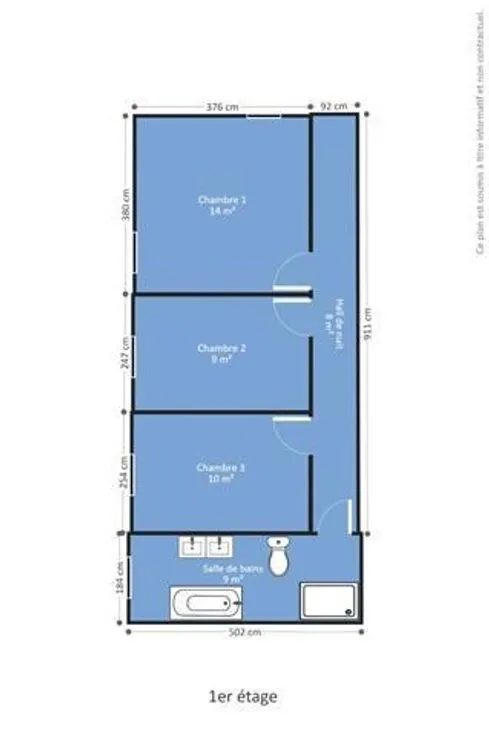 Maison 3 chambres à BE
