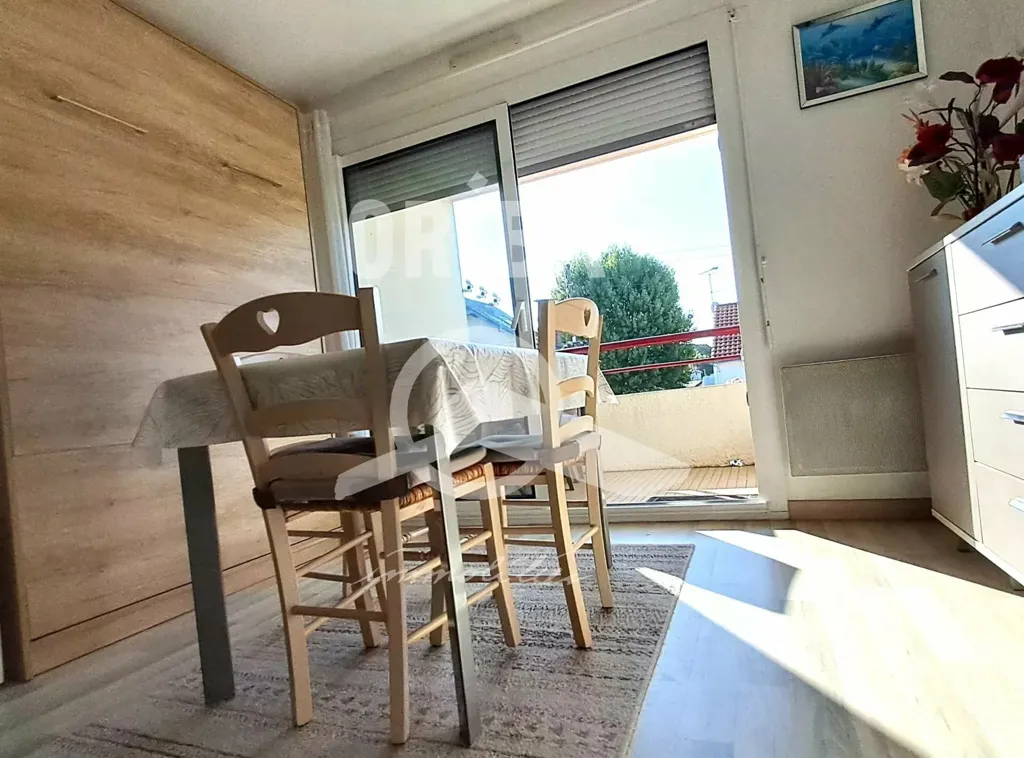 Sala da pranzo - Studio Flat with Sea View in Sainte-Marguerite