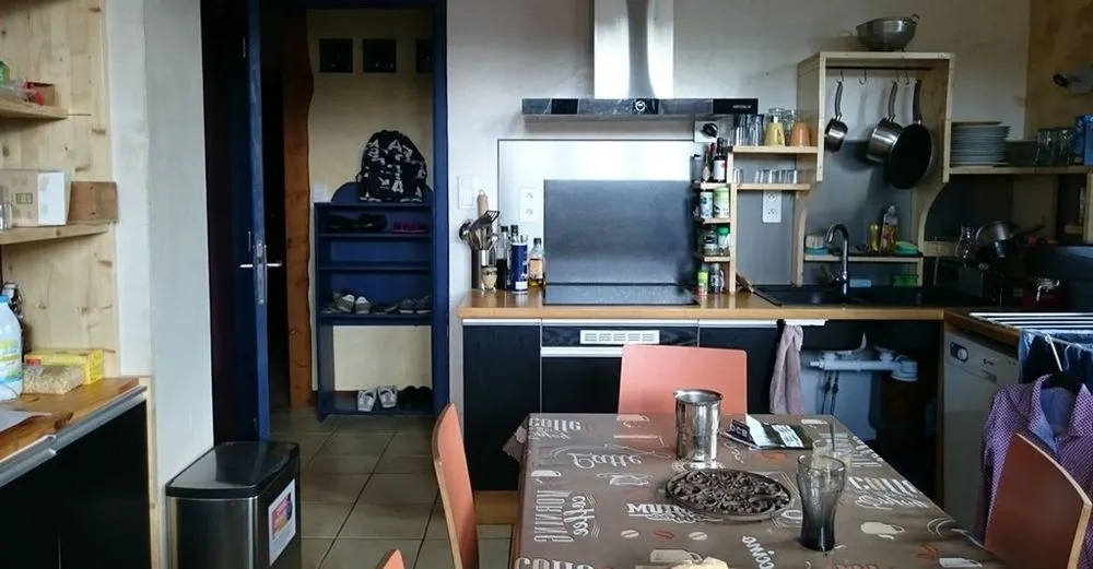 Kitchen - Studio Apartment in Den Haag