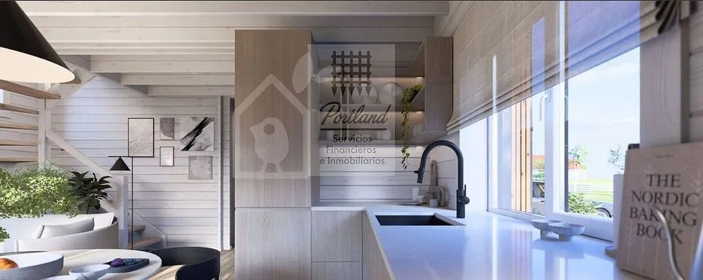 Cuisine - Newly Built Chalet with Terrace in Siero