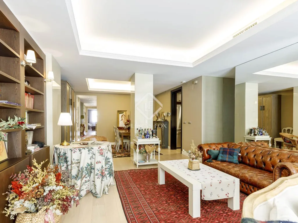 Living Room - Refurbished Apartment with Terrace in Valencia