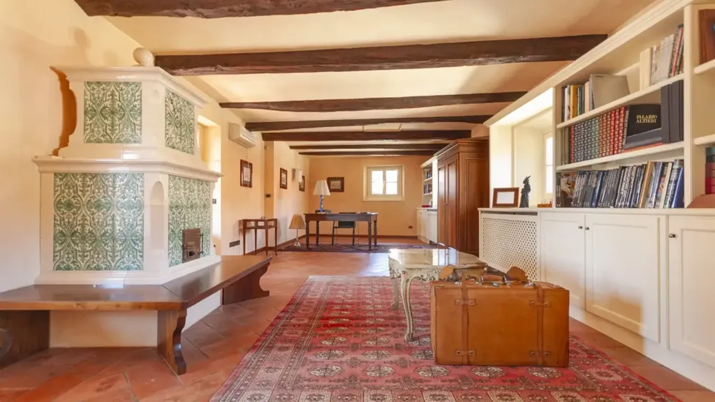 Séjour - Historic Villa with Panoramic Views in Grignasco
