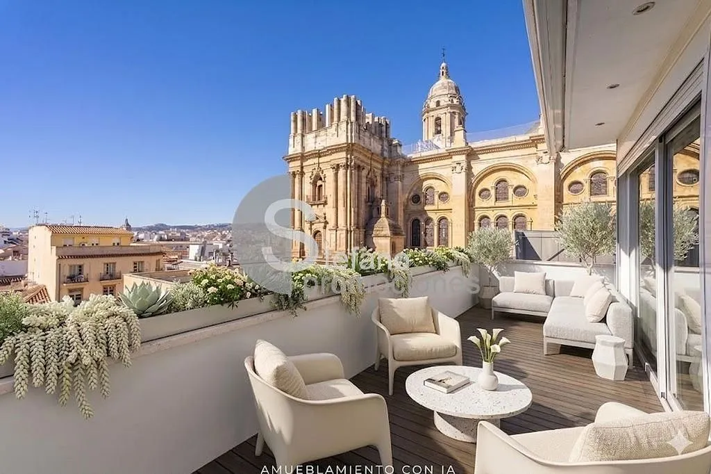Terrazza - Duplex Penthouse with Cathedral Views in Málaga