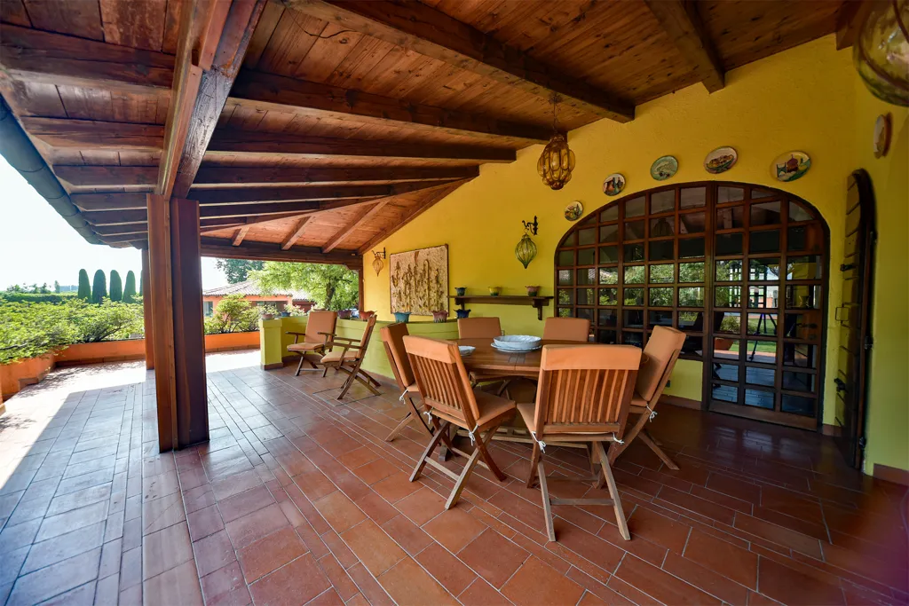 Terrasse - Villa with Golf Club Access in Teolo