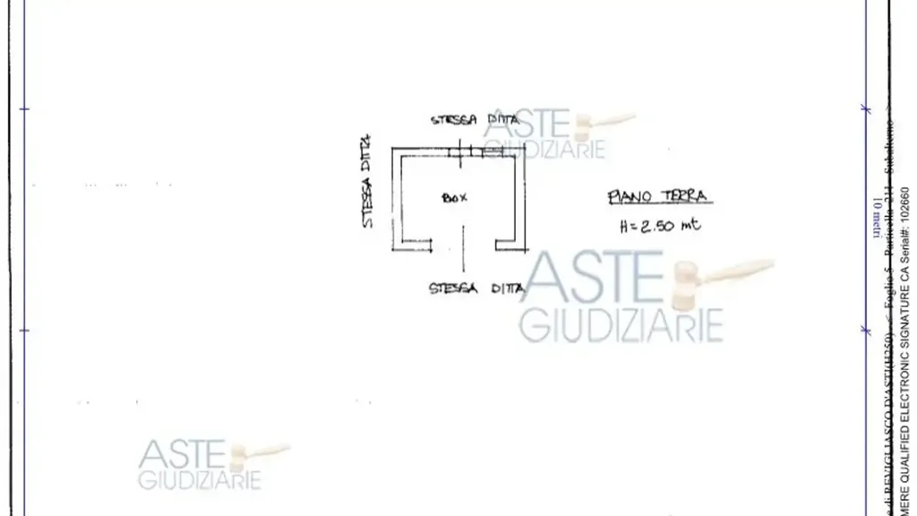 Plan - Historic Residential Complex in Revigliasco d'Asti