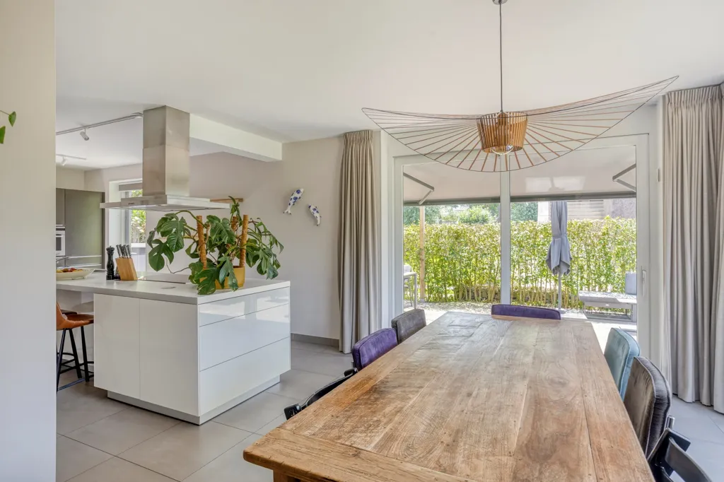 Salle à manger - Semi-Detached House with Panoramic Views in Leiderdorp