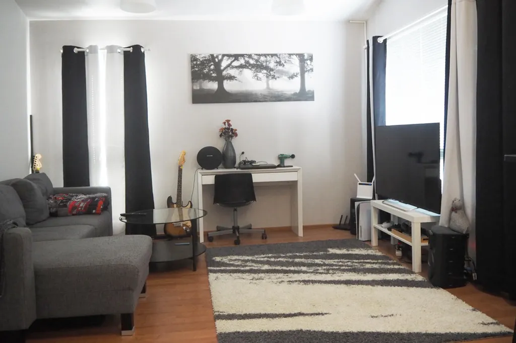 Séjour - Apartment with Sauna and Balcony in Seinäjoki