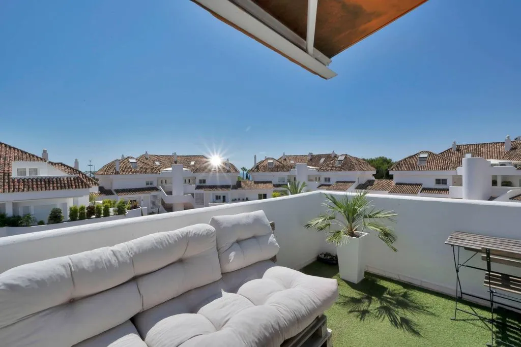 Terrace - Luxury Penthouse with Terraces in Marbella