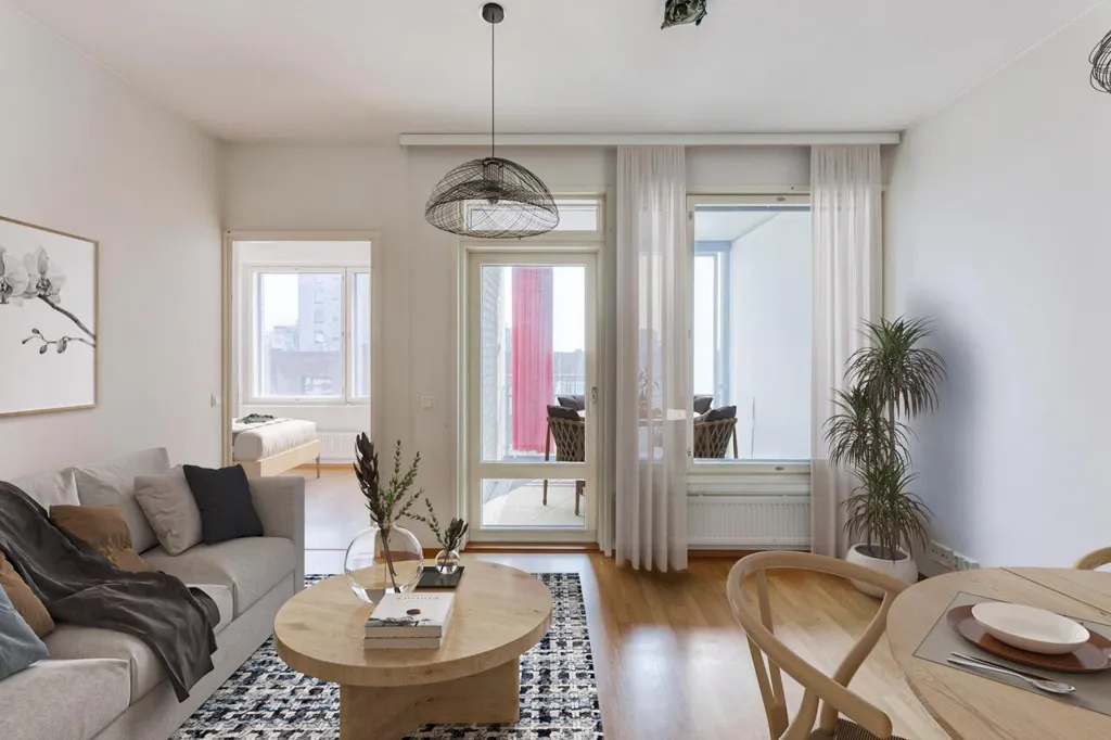 Elutuba - Terraced Apartment with Balcony in Helsinki