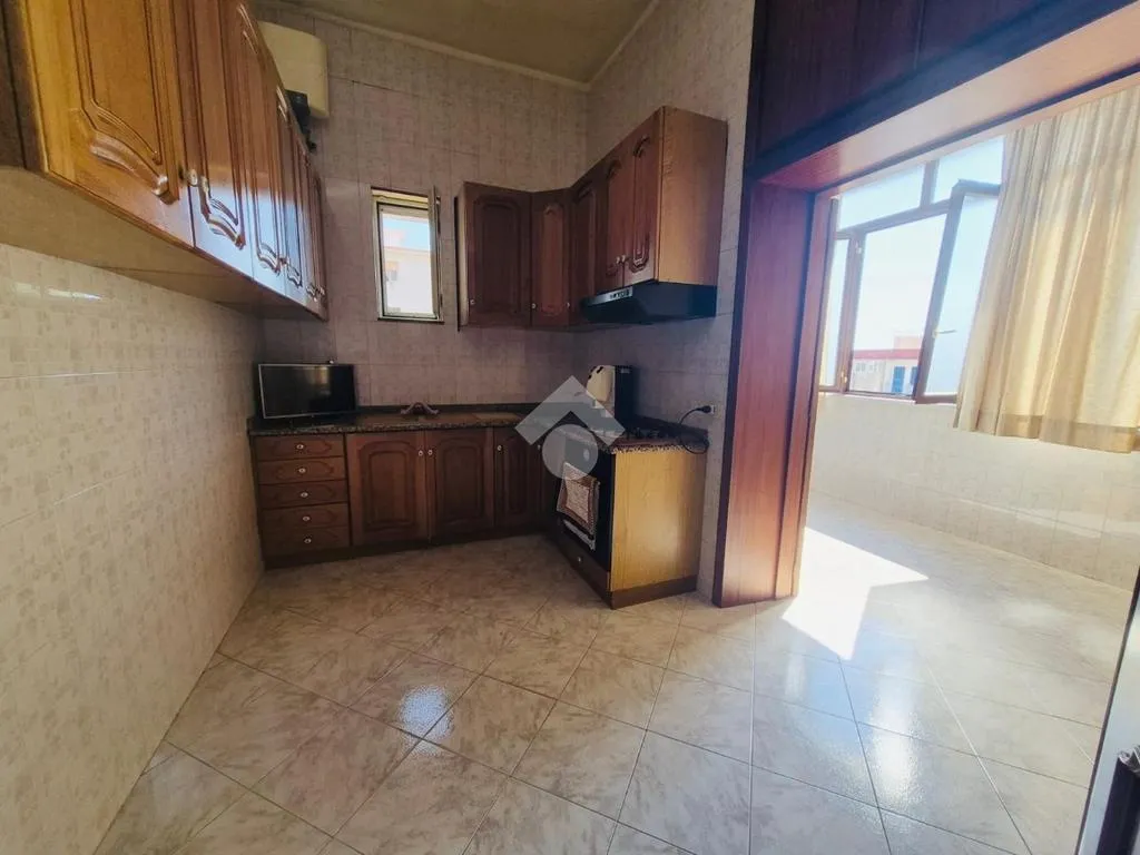 Cuisine - Central Trilocale with Balcony in Torre Del Greco