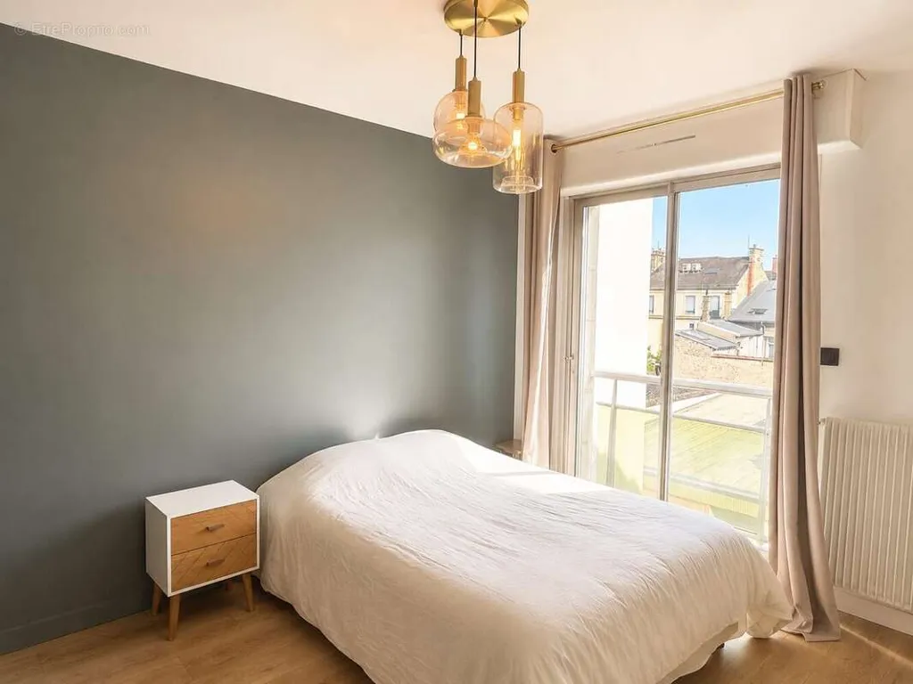Camere da letto - Refurbished Apartment with Balcony in Reims