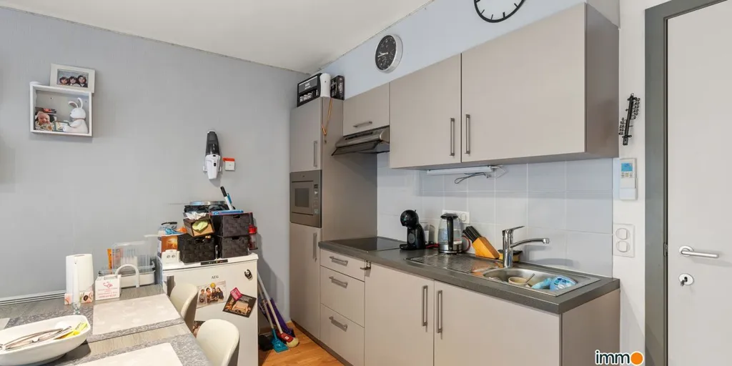 Kitchen - Apartment with Terrace in Ostend's Historic Centre