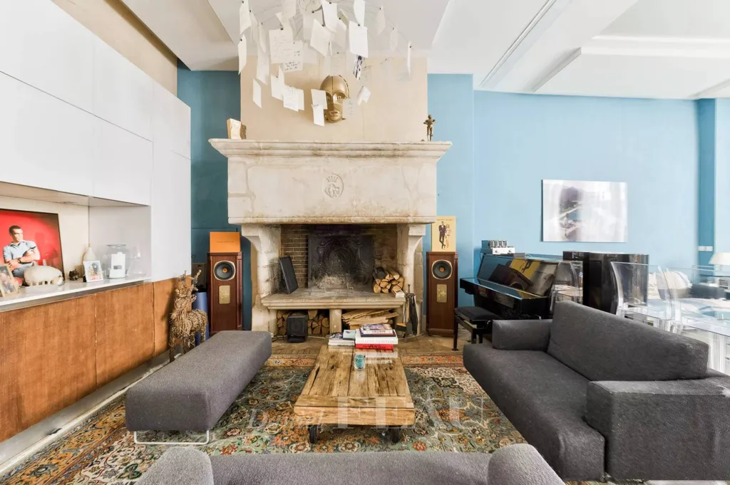 Soggiorno - Duplex Apartment with Courtyard View in Paris 4th