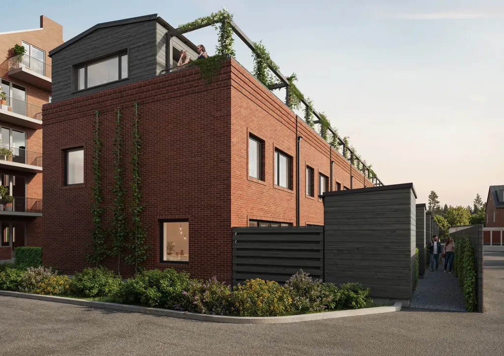Modern Terraced House with Sea View in Malmö